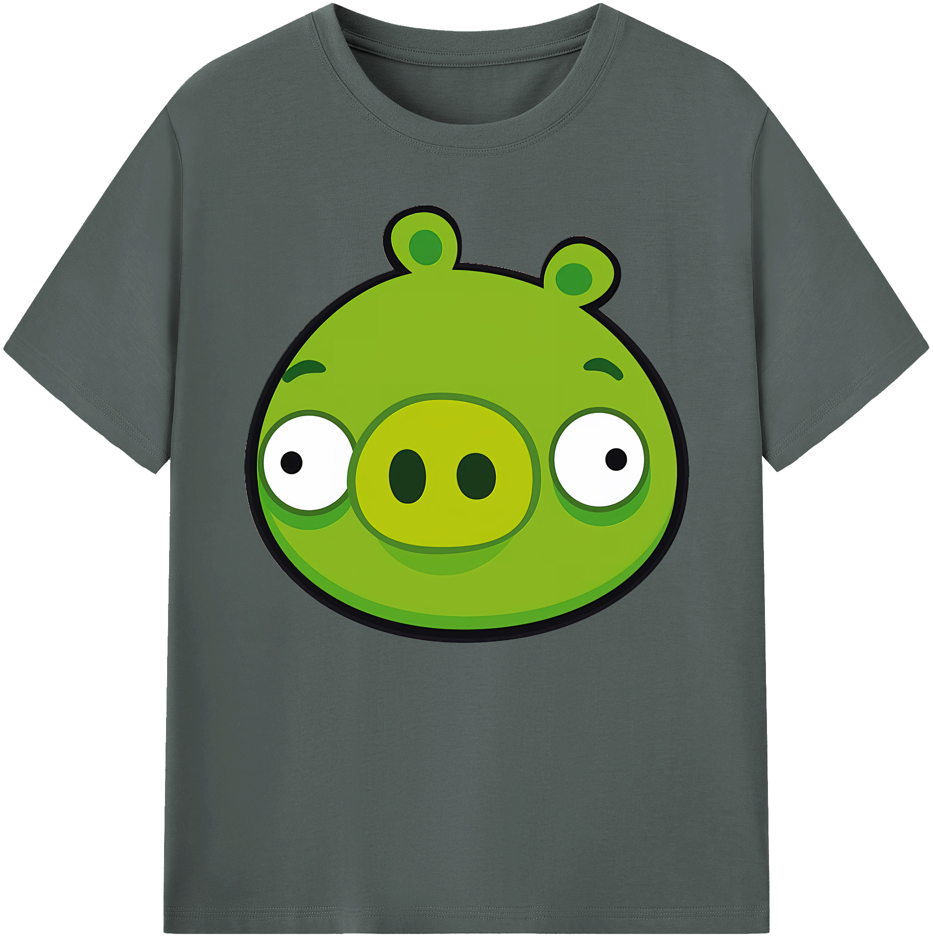 （画像用） Angry Birds アングリーバード 綿100％ メンズ半袖Tシャツ｜肌触りやわらか＆通気性